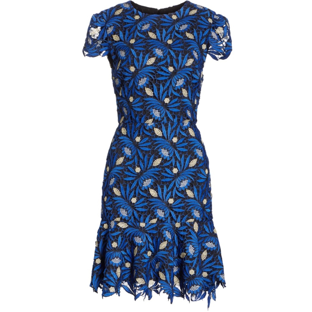 LAST CHANCE Imani Cap-Sleeve Fit Flare Dress